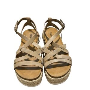 Soda Platform Sandals